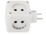 چهار راهی دو شاخه مدل صدف ( مربع ) تیراژه thumb 1