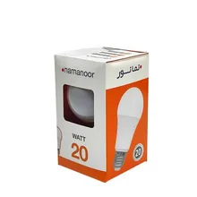 لامپ حبابی ال ای دی 20 وات نمانور مدل A80 پایه E27 gallery1
