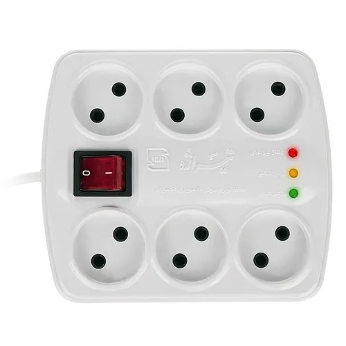 محافظ کامپیوتر 6 خانه 1.8 متری مدل S5000 تیراژه