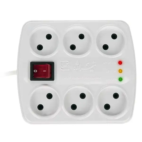 محافظ کامپیوتر 6 خانه 1.8 متری مدل S5000 تیراژه
